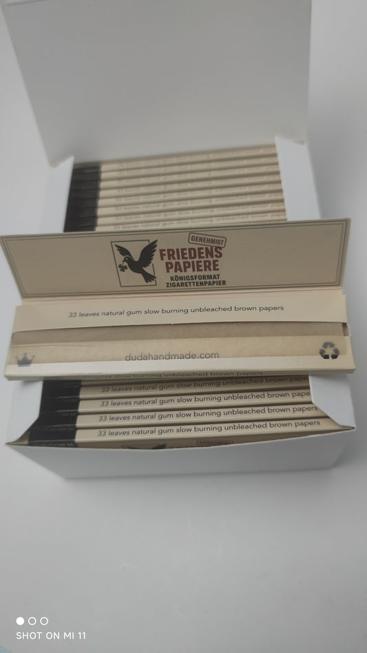 King Size Rolling Papers "FRIEDENSPAPIERE"