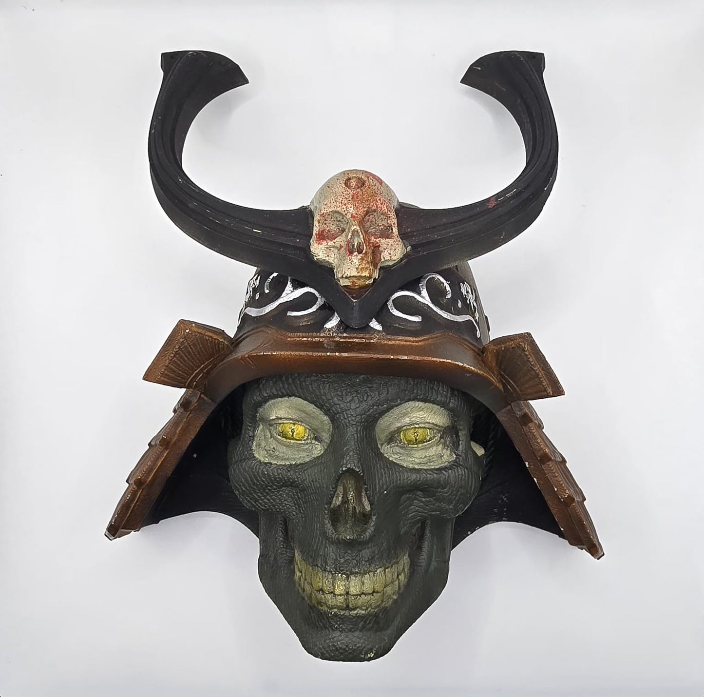 „Shogun of Death“ – Samurai-Schädel-Wandmaske