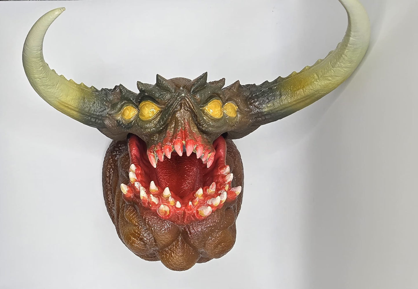 3D-Maske „Uki“ – Handbemaltes Horror-Einzelstück